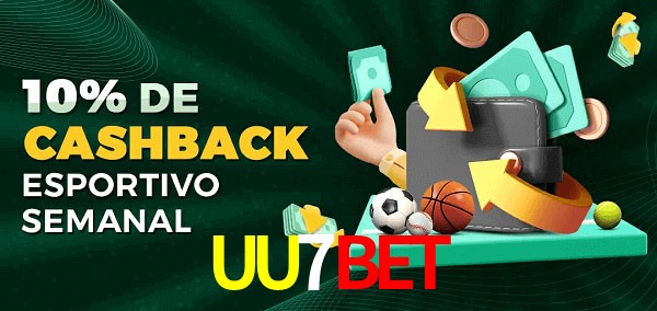 10% de bônus de cashback na UU7Bet